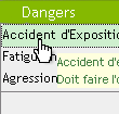 logiciel RisquePro : les dangers et risques professionnels li�s � votre m�tier sont pr�-d�finis